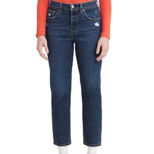 Women’s Levi’s 501 Cropped Straight Leg Jean